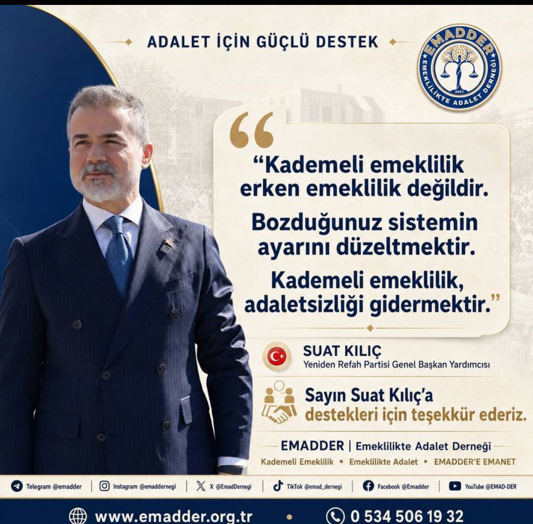 tolgaguver1903's tweet photo. 🔴Bir gün farka 17 sene fazladan çalışma prim yatırma ve geç emekli olma KUL HAKKIDIR NOKTA‼️
#AdaletinSesiKademe https://t.co/uc5OXsmpq9