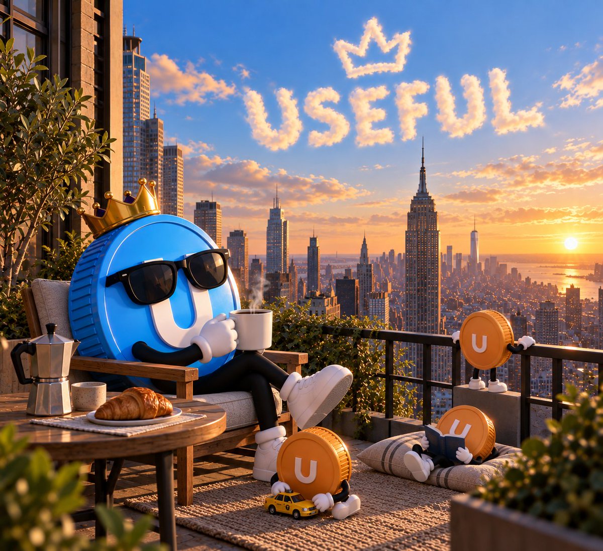 usefulcoinmeme's tweet photo. GM, $USEFUL people! 👀🔵

Let’s get the best out of this day. https://t.co/Uh1seB7XJk