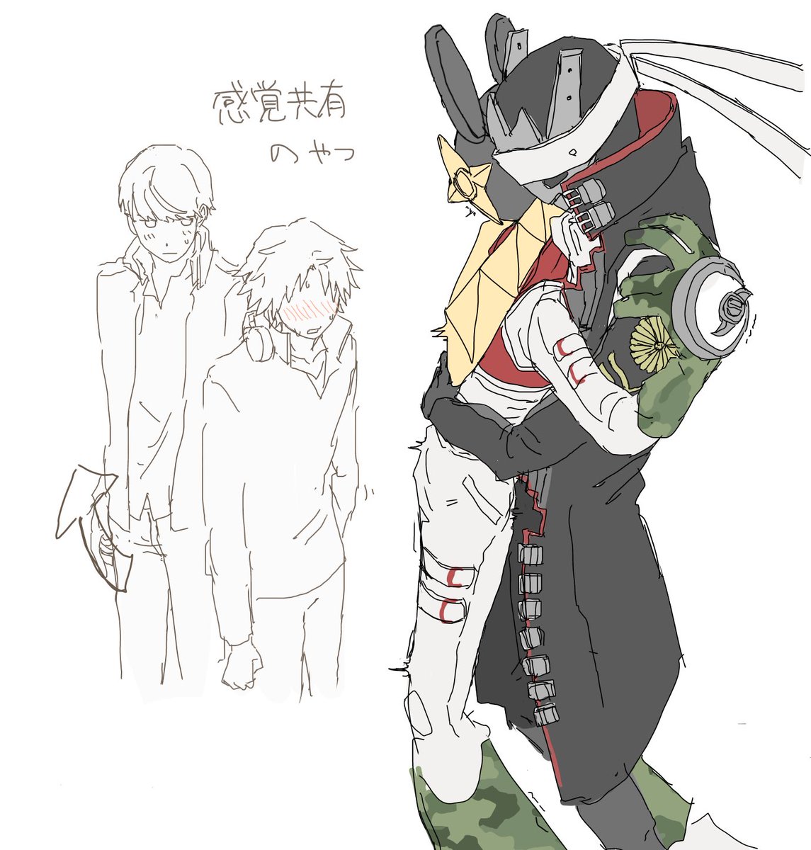xi_krr's tweet photo. 主花(イザジラ) https://t.co/1P3zlbJi9u