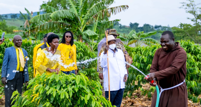 HopeAKW's tweet photo. President Yoweri Museveni launched the Parish Development Model in February 2022, with the stated objective of increasing household incomes and reducing dependence on subsistence farming. https://t.co/BdV39UbiaR