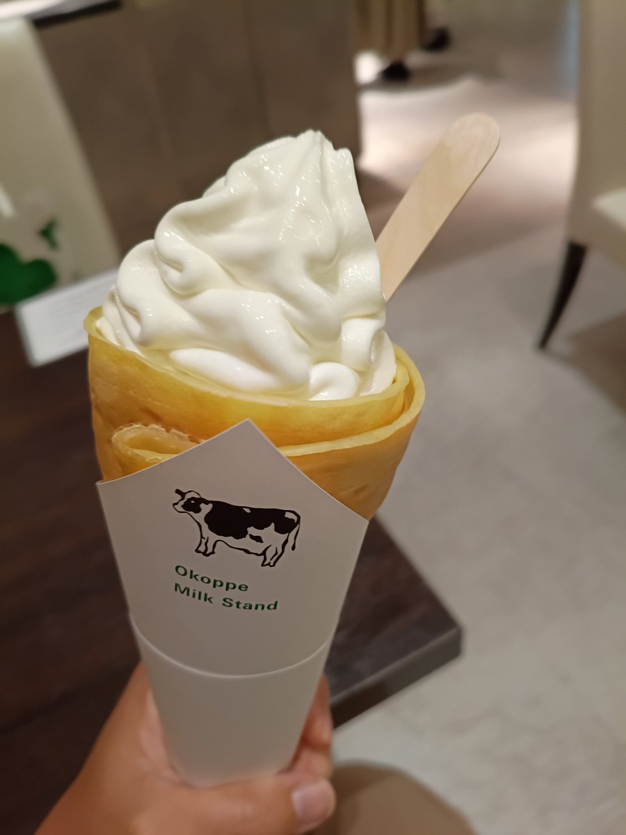 DInvpCqFDl4yecf's tweet photo. 本日の締めはこちら🍦
どんだけ食べるねん😋
この連休、食べるかタイガースの応援するか🐯食べるか宝塚行くか🌟食べるかしかしてないやーん😆✨
明日からまた絞るか😅🏃‍♀️💪
#おこっぺミルクスタンド https://t.co/WFBDeqjkSK