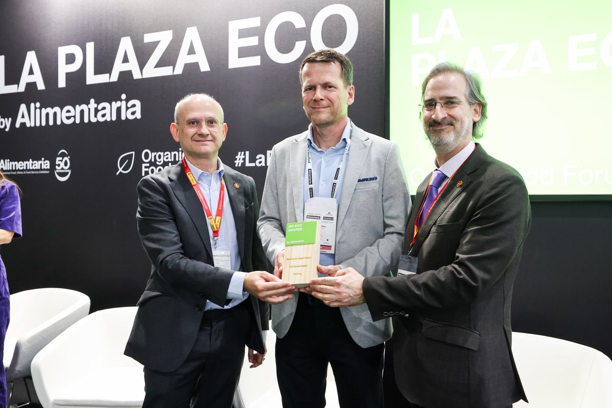 AlimentariaBCN's tweet photo. ¿Sabías que más de 470 expositores de #Alimentaria 2026 contaron con productos ecológicos certificados? 🌱

Hoy celebramos el #EUOrganicDay con Organic Foods, #LaRutaEco y #LaPlazaEco.

Con la colaboración de @BioEcoActual https://t.co/y3YUQnJtJP