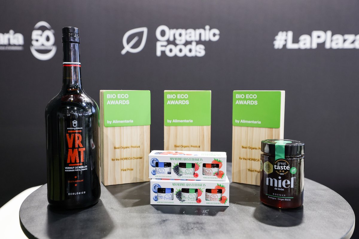 AlimentariaBCN's tweet photo. ¿Sabías que más de 470 expositores de #Alimentaria 2026 contaron con productos ecológicos certificados? 🌱

Hoy celebramos el #EUOrganicDay con Organic Foods, #LaRutaEco y #LaPlazaEco.

Con la colaboración de @BioEcoActual https://t.co/y3YUQnJtJP