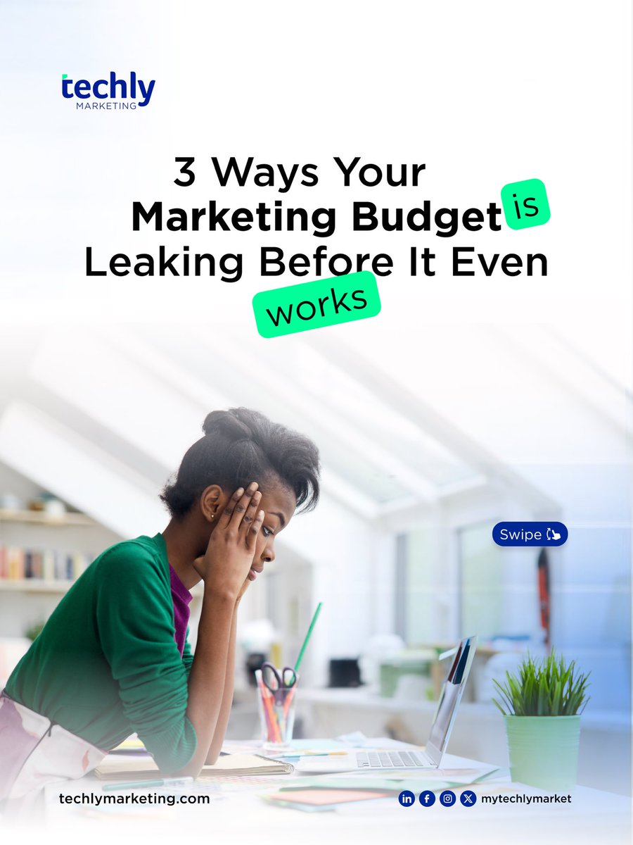 mytechlymarket's tweet photo. Your marketing budget can leak before the campaign even works.

No clear goal. A landing page that doesn’t convert. No tracking to show which channel brought the customer.

We broke down 3 common leaks in our ebook. https://t.co/ou4fFxhICO