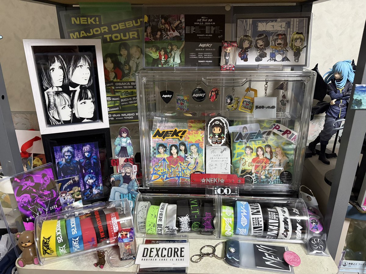 makomako_su_'s tweet photo. ちょっと増えすぎてきたな😅
お小遣い少ないからアクスタ買えてないのが後悔🥺

#NEKI
#ネキ民
#JILUKA
#KVLT
#トゲナシトゲアリ
#iCO https://t.co/Z9Z2MAwQbX