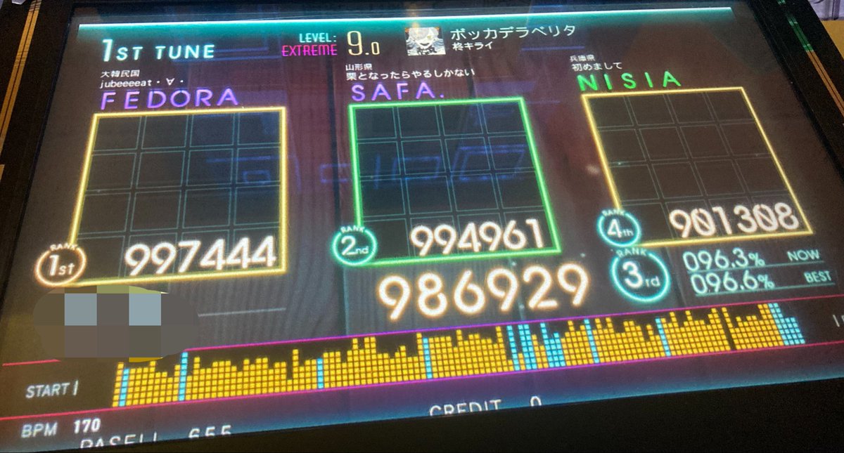 HBK201213's tweet photo. その昔、jubeatとかいう音ゲーを
少しばかりガチってたんですけど
知ってる方います？？？？ https://t.co/SW8c1AvjXa