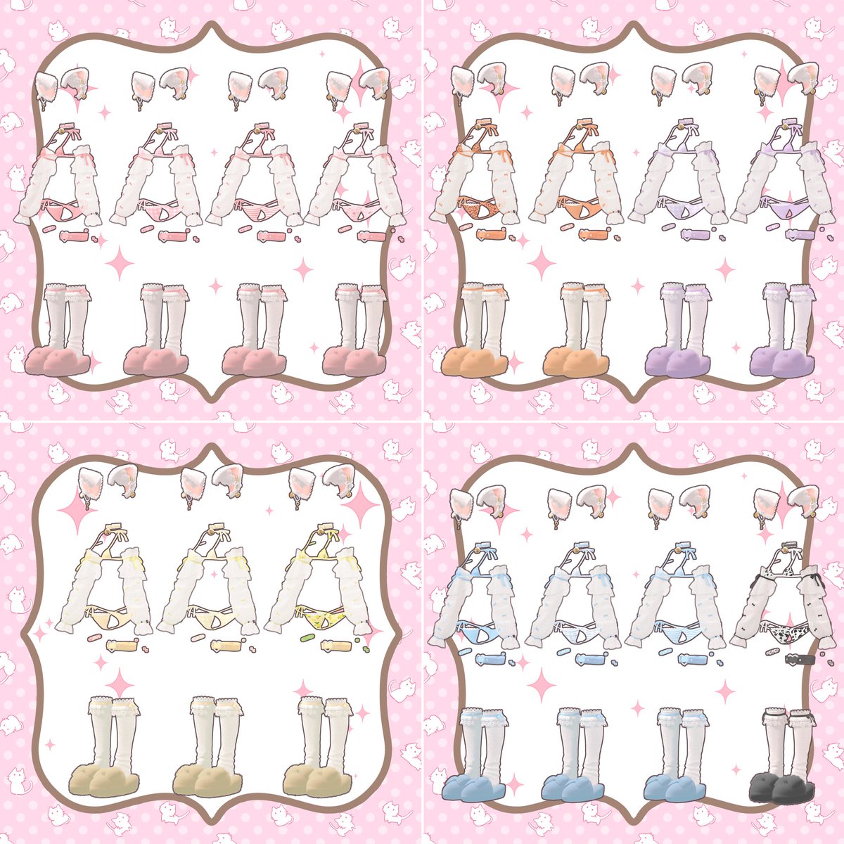 SLab009's tweet photo. 9月27日に販売予定の｢JeuneMarie｣のプレゼント企画です❣️
【参加方法】
・このポストをRP 
・当アカウント(@SLab009)をフォローで
 フルセットを5名様にプレゼントします🎁🎉
販売開始と同時に〆切 
セールの詳細情報は次のポストにて❗️
Follow me ↓🥳
 https://t.co/sXVshfh5iU https://t.co/pOL7v8f52E