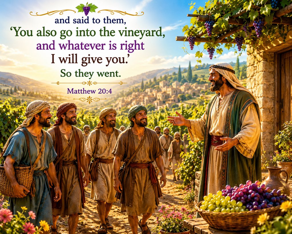 BroKen_1961's tweet photo. The truth is that we’ll all get more if we simply let God keep the books!!!

 LWF: God is Not Fair - Matthew 20:1–15 part 1 https://t.co/MLuvcm1CCZ https://t.co/bO1u7Zrt55