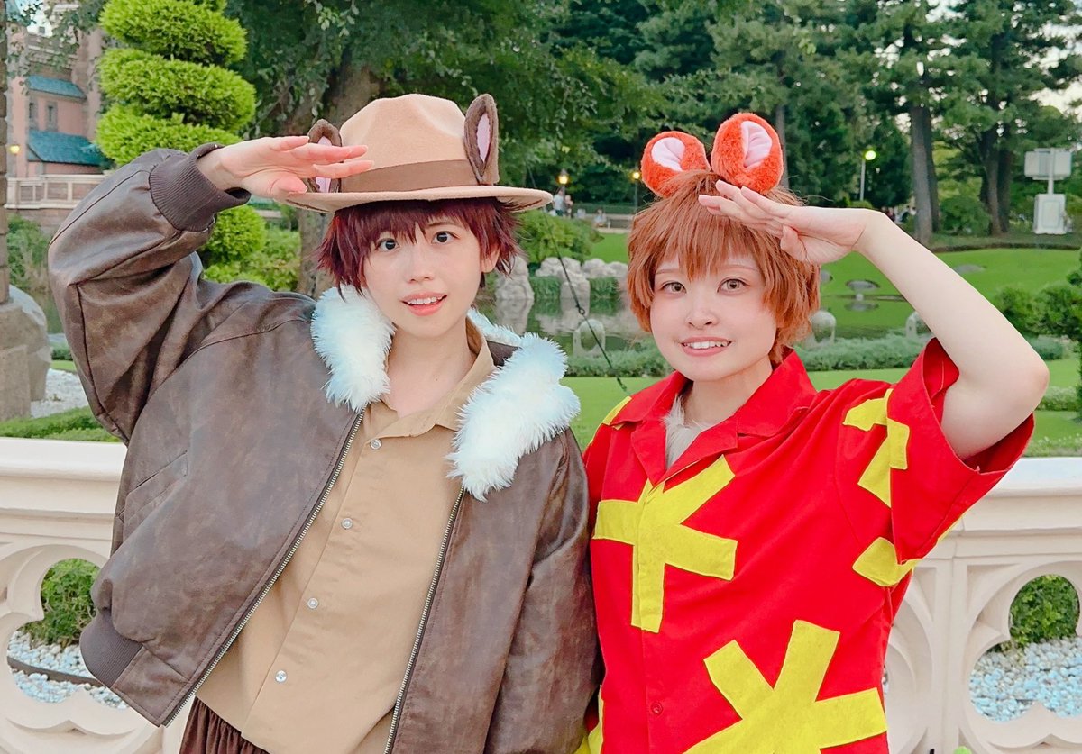 gawrsh_a's tweet photo. 僕らにおまかせ⚡️

チップとデールの大作戦
レスキューレンジャー / 仮装
#dハロ仮装 #dハロ仮装2026 https://t.co/OTfBLfj9uK