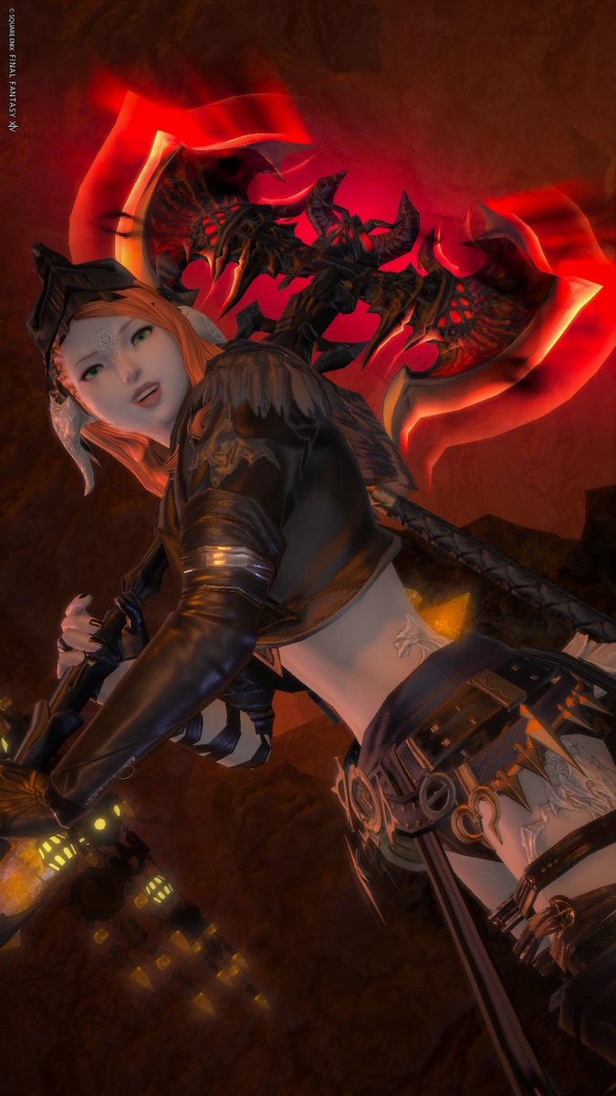 Il_oftheSun's tweet photo. Okay I got the relic pic  out of my PS in the morning before work so here we go! I think Ragnarok looks kind of cool even as an axe 💥 https://t.co/5vLDQfu6z4