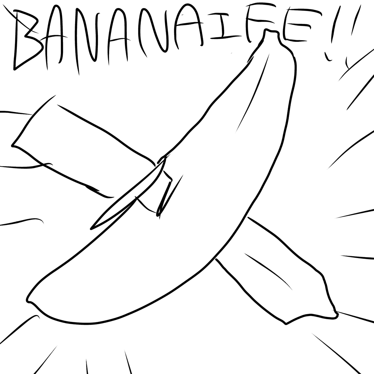 www_si_0818's tweet photo. 多分既出ネタ🍌🔪 https://t.co/UWvMr1vMTQ