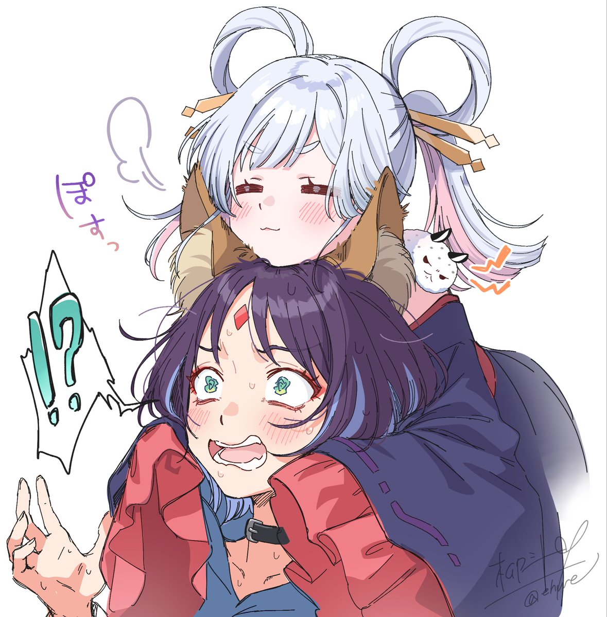 ehure's tweet photo. どさくさミニやっちょ https://t.co/xlSgdvkPxB