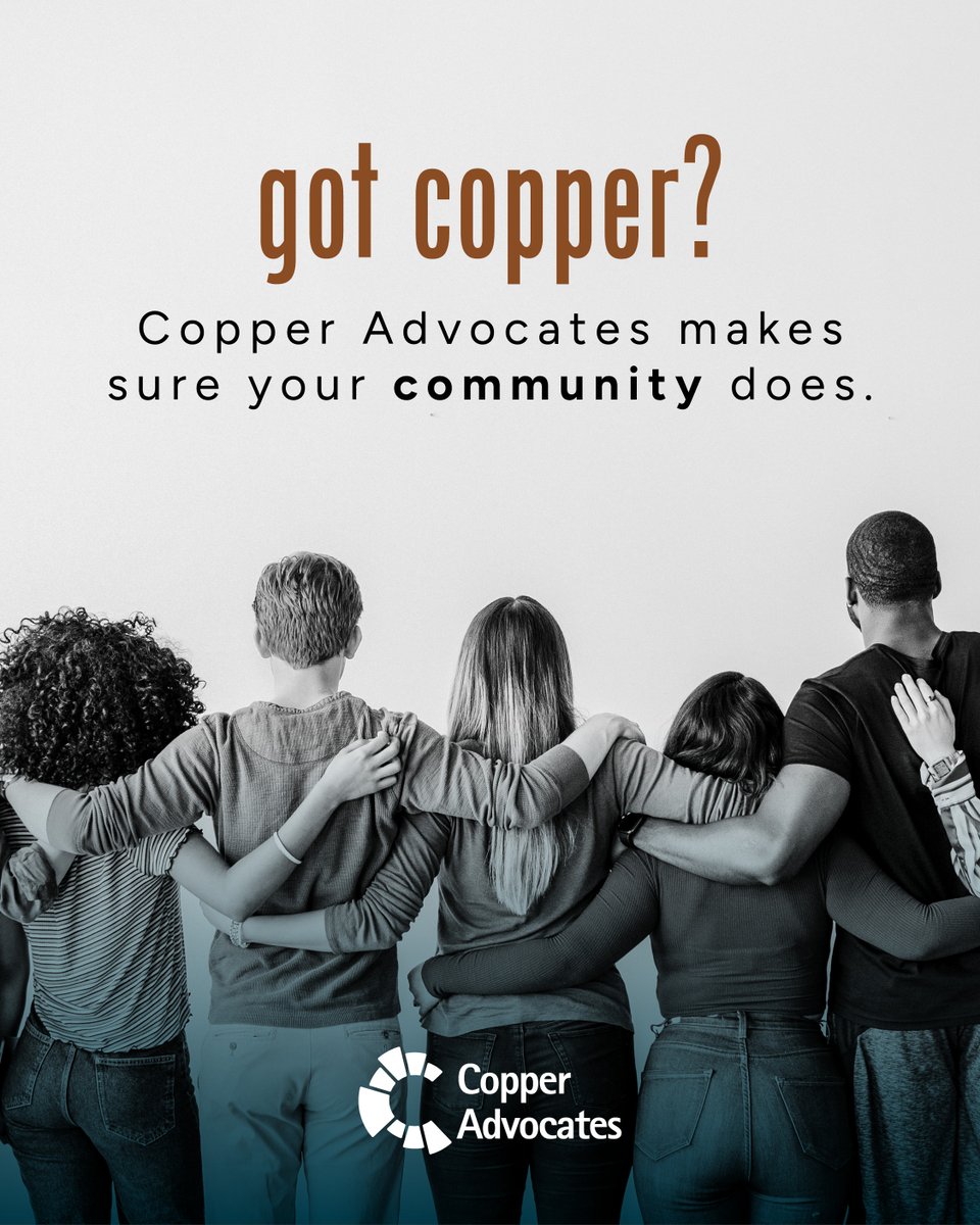 thinkcopperUS's tweet photo. Economic progress needs policy that keeps pace.
Today’s decisions can shape where tomorrow’s #copper projects move forward.
Copper Advocates helps members stay informed and speak up when it matters.
Help keep U.S. #copper working for America. 
Anyone can join Copper Advocates. Sign up now!
https://t.co/0kfniXhZcC

#GotCopper #CopperAdvocates #CDA