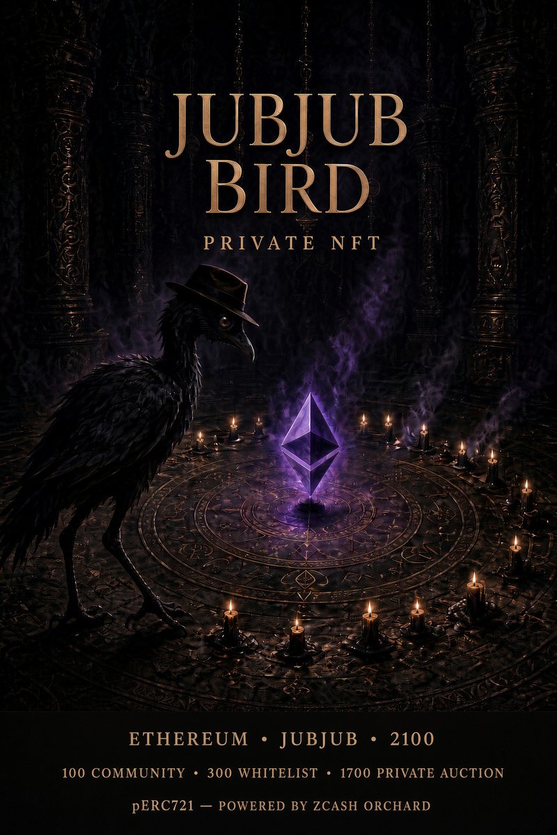 _PLabs's tweet photo. The First Private NFT on @ethereum.

Apply👉: https://t.co/GWVSNGwOqn

👀 Best takes on Ethereum Privacy → WhiteList.