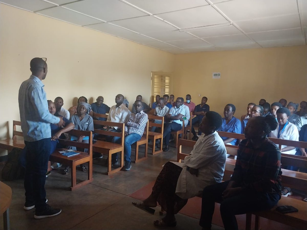 RNMU1's tweet photo. This week, through its Kayonza District Committee, RNMU started an awareness campaign on climate change and environmental protection in all health facilities in Kayonza District. @gitembas2020 @norsksykepleier https://t.co/rPcYFjm3rT