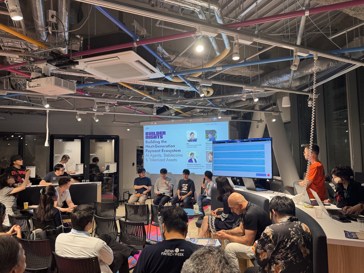 0xjiajun's tweet photo. Build Night Tokyo from MetaMask https://t.co/A2rHNAaehN