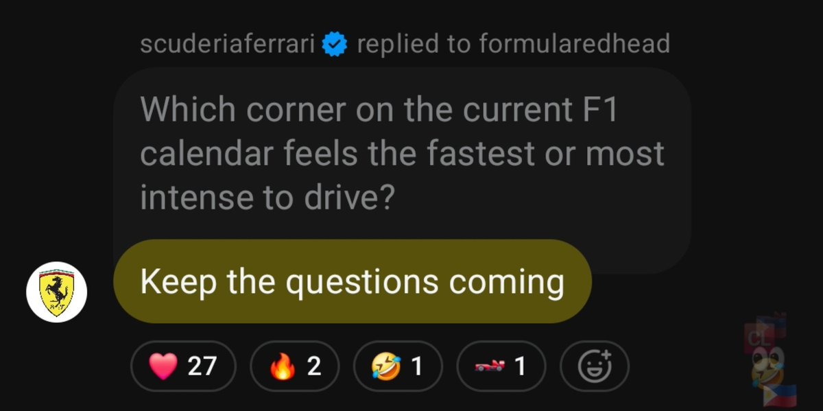 leclercsletters's tweet photo. CHARLES HATES THE REGS 😭😭😭😭😭😭 bro was answering questions, got asked the fastest corner and ignored lmaooooo https://t.co/0c1CKaxOl0