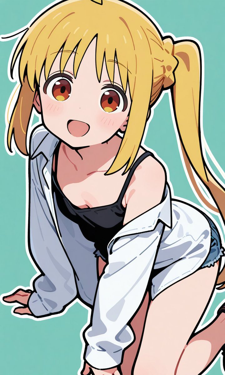 kaibashira4080's tweet photo. キャミ1枚よりシャツ羽織ってる方が叡智！ https://t.co/oumdYf7FCi