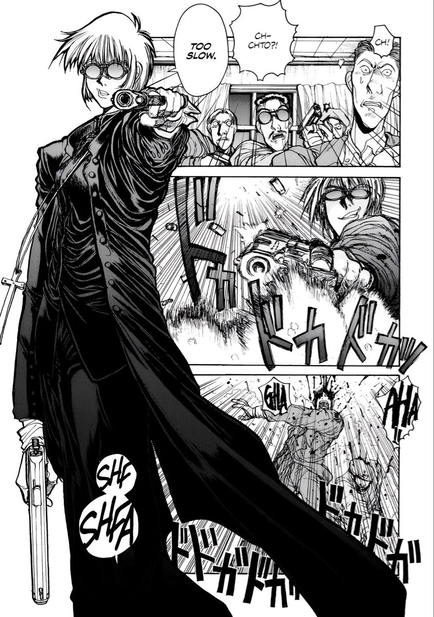 holyrollingstar's tweet photo. Catholic Girls
#Hellsing #Manga https://t.co/4wLdNO120A