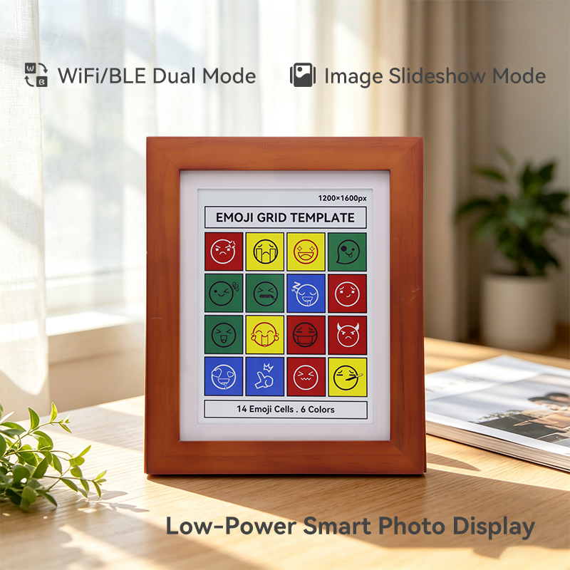 pickSmart2025's tweet photo. Turn Your Wall Into a Living Gallery. 🖼️✨
Why display the same picture every day?
Our 7.09" High-Resolution 6-Color E-Paper Photo Frame lets you refresh your favorite visuals and transform your space in seconds.
#EInkPhotoFrame #EPaperDisplay #EInkDisplay #DigitalPhotoFrame https://t.co/GVtAU0rIVm