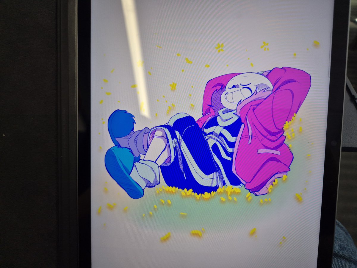 Artsyrean's tweet photo. Found a drawing i did on the plane back home

Ya know, right before playing deltarune chapter 5 lol https://t.co/vlJvMUMOjJ