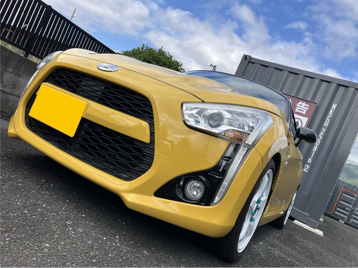 Yoshito97's tweet photo. コペン最後の洗車🫧
まぁ雨降るからまた汚れるんやけど
汚れが重なるよりかはいいよね

カッコええなぁ… https://t.co/KPTHmX2xox