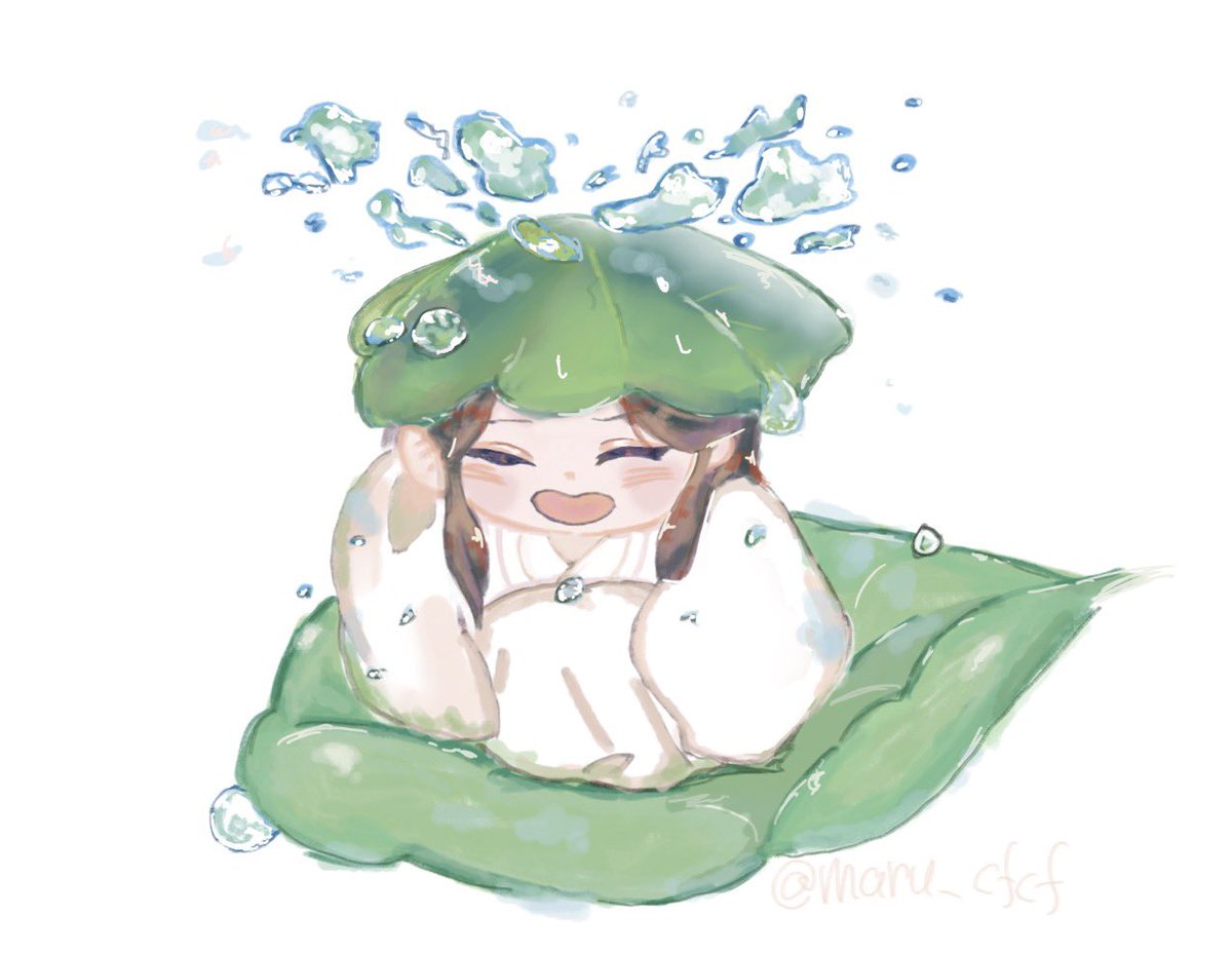 maru_cfcf's tweet photo. 💧🌱🍀🌸

#tgcf #天官賜福　#イラスト　#hualian https://t.co/4mD8ZNRq2O