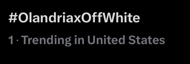 BingeVibes90's tweet photo. We trending #1 for the Head Doll!!!! I know that’s right 👏🏾👏🏾👏🏾

Olandria is about to SHUT IT DOWN!!! 
OLANDRIA OFF-WHITE 10x10  #OlandriaxOffWhite #10x10 https://t.co/OARkEccGp7