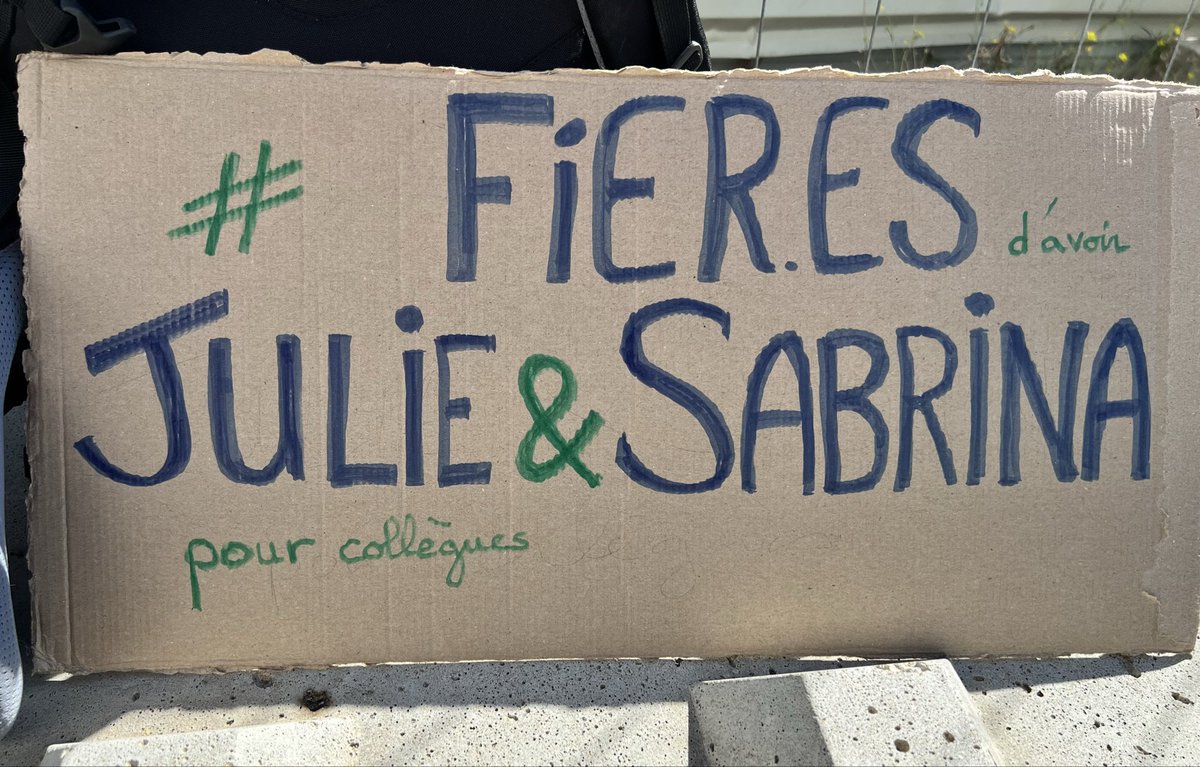 Louise_Pn93's tweet photo. Le rassemblement pour Sabrina et Julie se prépare…
#stopvss #stopracisme #cgt https://t.co/x7dNwcdEMW