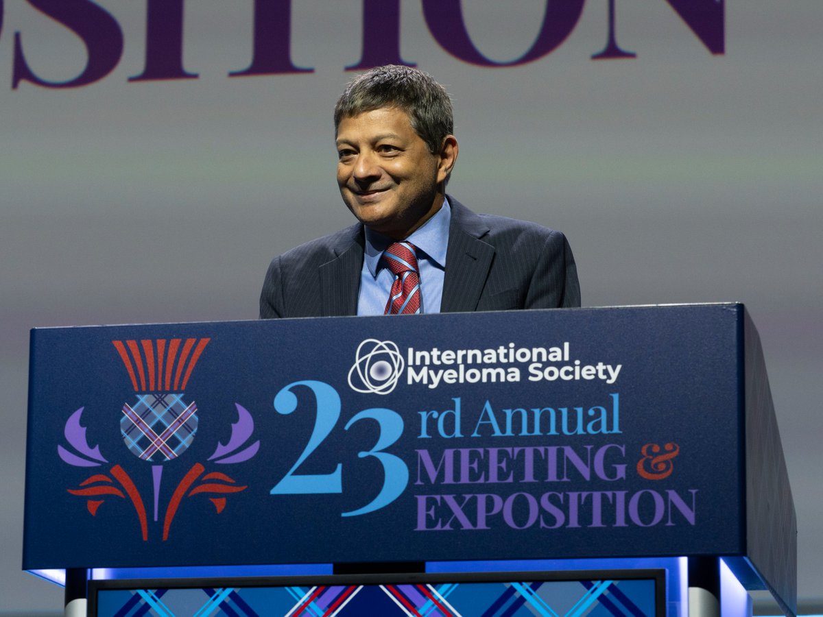Myeloma Society (@Myeloma_Society) — #IMS26 — conference slide