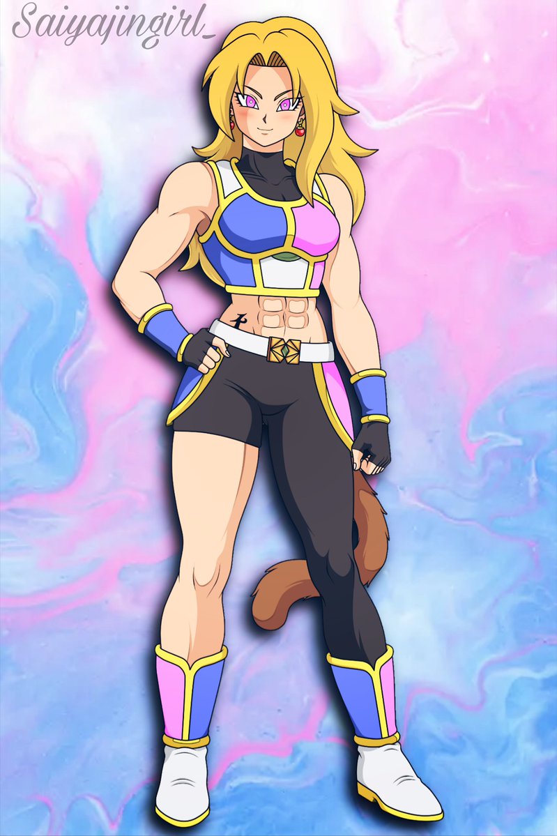 SaiyajinGirl_'s tweet photo. Fusion potara of the twin sisters  👑✨️
First version 2020 ⬅️
New version 2026➡️

Her name is Arlarlia 💙🩷

Okay next time fight? 👁👄👁

#ArlesiaOC #ArliaOC #DBOC #ArlarliaOC #Potara https://t.co/nWYPmtnX70