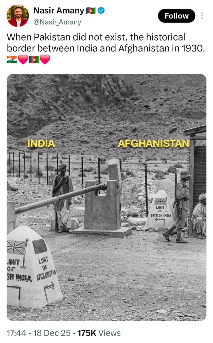 missiontakmeel's tweet photo. بھارت افغانستان اور اسرائیل کی ایک ہی خواہش ہے کہ پاکستان کو ختم کر دیا جائے۔۔ 
اس لیے یہ تینوں مل کر پاکستان کے اندر دو بڑی دہشت گرد بغاوتوں کو سپورٹ کر رہے ہیں۔۔ 
افغانستان اور بھارت اپس میں مل کر افغانستان کے راستے پاکستان پر حملہ کر رہے ہیں۔۔ 

اسرائیل بھارت کو مکمل سپورٹ دے رہا ہے کہ پاکستان کے خلاف ایک خوفناک جنگ کرو۔۔
اسرائیل پاکستان سے سب سے زیادہ خطرہ محسوس کرتا ہے۔۔ اسی لیے امریکن سی ائی اے بھی افغان طالبان کو 200 ملین ڈالر ہر مہینے ادا کر رہی ہے۔‌ 

بھارت ویسے ہی اکھنڈ بھارت بنانا چاہتا ہے ۔۔
افغانستان کے خوارج ادھے پاکستان پر قبضہ کرنا چاہتے ہیں۔۔

ان سب دشمنوں کے مفادات پاکستان کے خلاف ایک جگہ جمع ہو گئے ہیں۔‌ 

پاک فوج اکیلی ان تمام دشمنوں کے خلاف لڑ رہی ہے۔۔ اور پاکستان کے اندر عمران خان کی پارٹی سب سے بڑی پاکستان دشمن جماعت بن کر سامنے ائی ہے۔۔ منظور خنزیر اور محمود خان اچکزئی اور خان عبدالغفار خان کی اے این پی یہ سب چھوٹی چھوٹی جماعتیں ہیں۔۔ لیکن دشمنوں کا سب سے بڑا ااسا عمران اور اس کی جماعت ہے۔۔ 

پاکستانی قوم اگر اس سازش اور فتنوں کو نہیں سمجھے گی تو بہت بری طرح سے ماری جائے گی۔۔