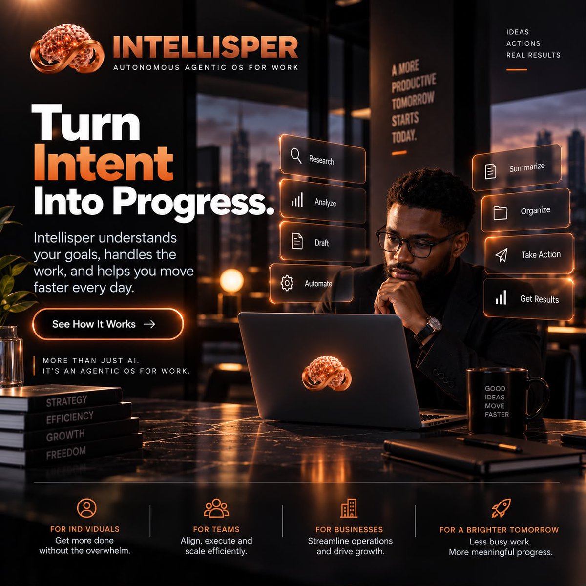 kurvantHQ's tweet photo. More Meaningful Progress.See What Intellisper Can Do For Your Work.

#Intellisper #AgenticAI #AIForWork #FutureOfWork #BusinessInnovation #Productivity #DigitalTransformation #WorkSmarter https://t.co/jfafPc9VXx