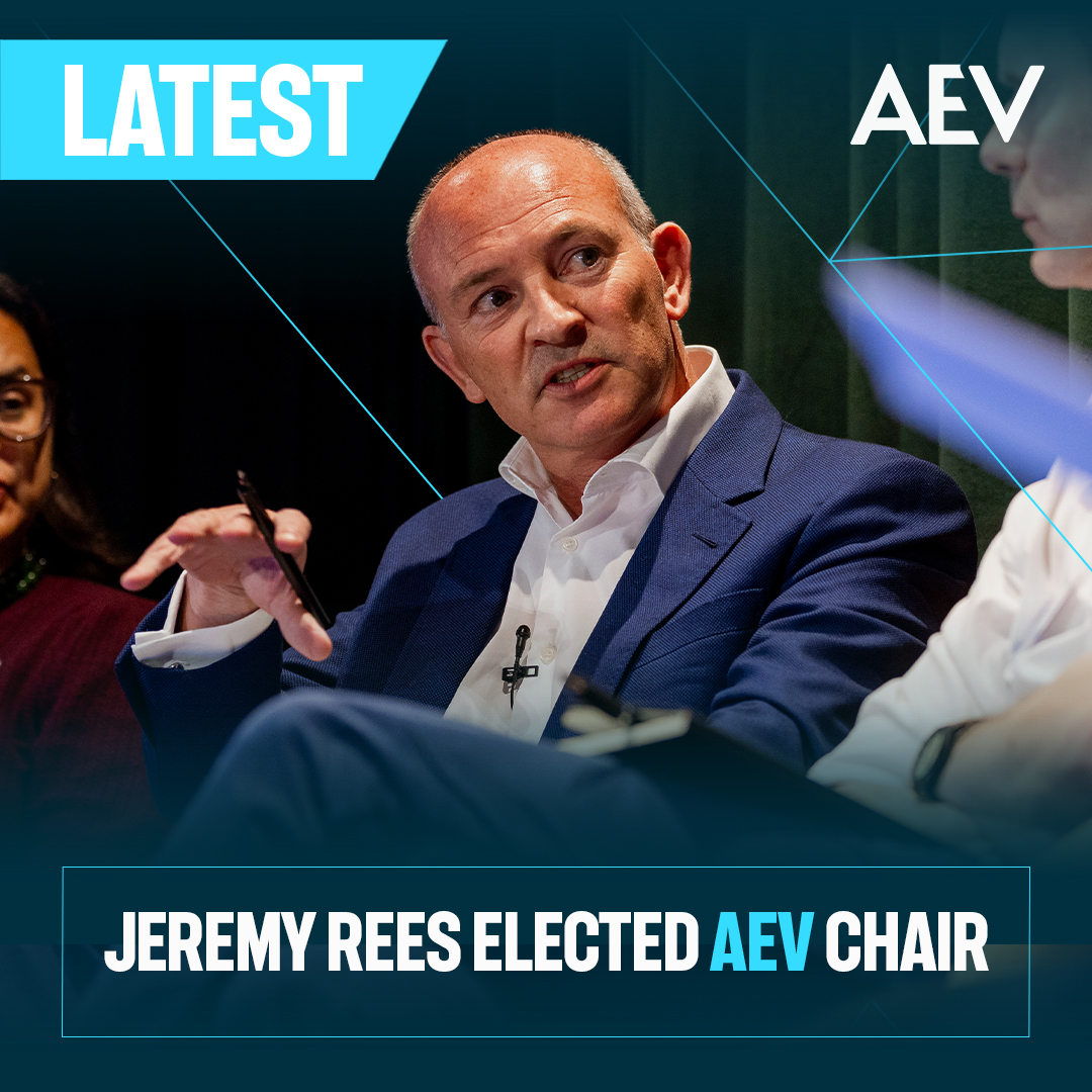 ExceLLondon's tweet photo. Excel's Jeremy Rees has been elected as #AEV Chair following its annual general meeting last week.

Rees, who is the CEO of #ExcelLondon, steps down as treasurer for his new role, with Dan Thurlow, Director of Exhibition Sales at Scottish Event Campus, taking his place. https://t.co/MlR87DpHrM