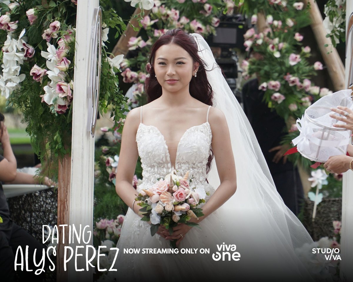 StudioVivaPH's tweet photo. LOOK AT OUR BRIDE!!! Our glowing and absolutely beautiful Alys! ✨

Catch the FINAL EPISODE of ‘DATING ALYS PEREZ’ streaming only on Viva One: https://t.co/dNmO83bRsQ

#DAPMissionAccomplished
#DatingAlysPerez
#StudioViva #VivaOne https://t.co/hBA5t3TpWl