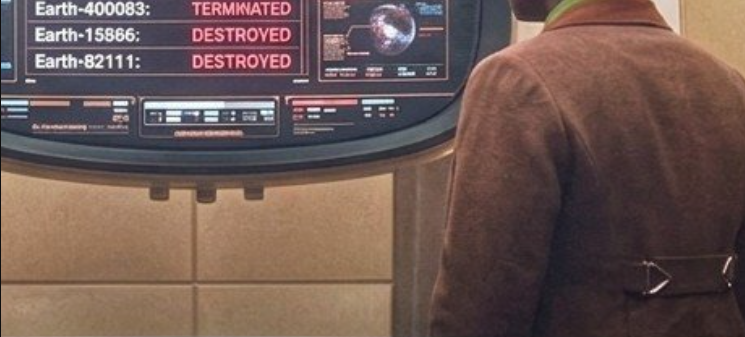 DaDevilsOmen's tweet photo. SPOILERS For Avengers Endgame: Encore🚨 

The #AvengersEndgame Encore post-credit reveals each universes DESTROYED on the TVA Monitor: 
 • Earth-400083 - Hulk (2003) TERMINATED 
 • Earth-15886 - Fantastic Four (2015) DESTROYED 
 • Earth-82111 - Captain Carter’s What If...? https://t.co/uhy6WNNZOY