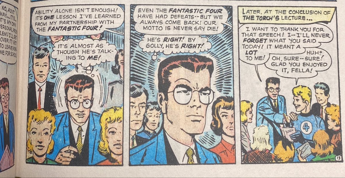 lnvshxded's tweet photo. early peter was parasocial af😭 https://t.co/w57Oz0uoPE