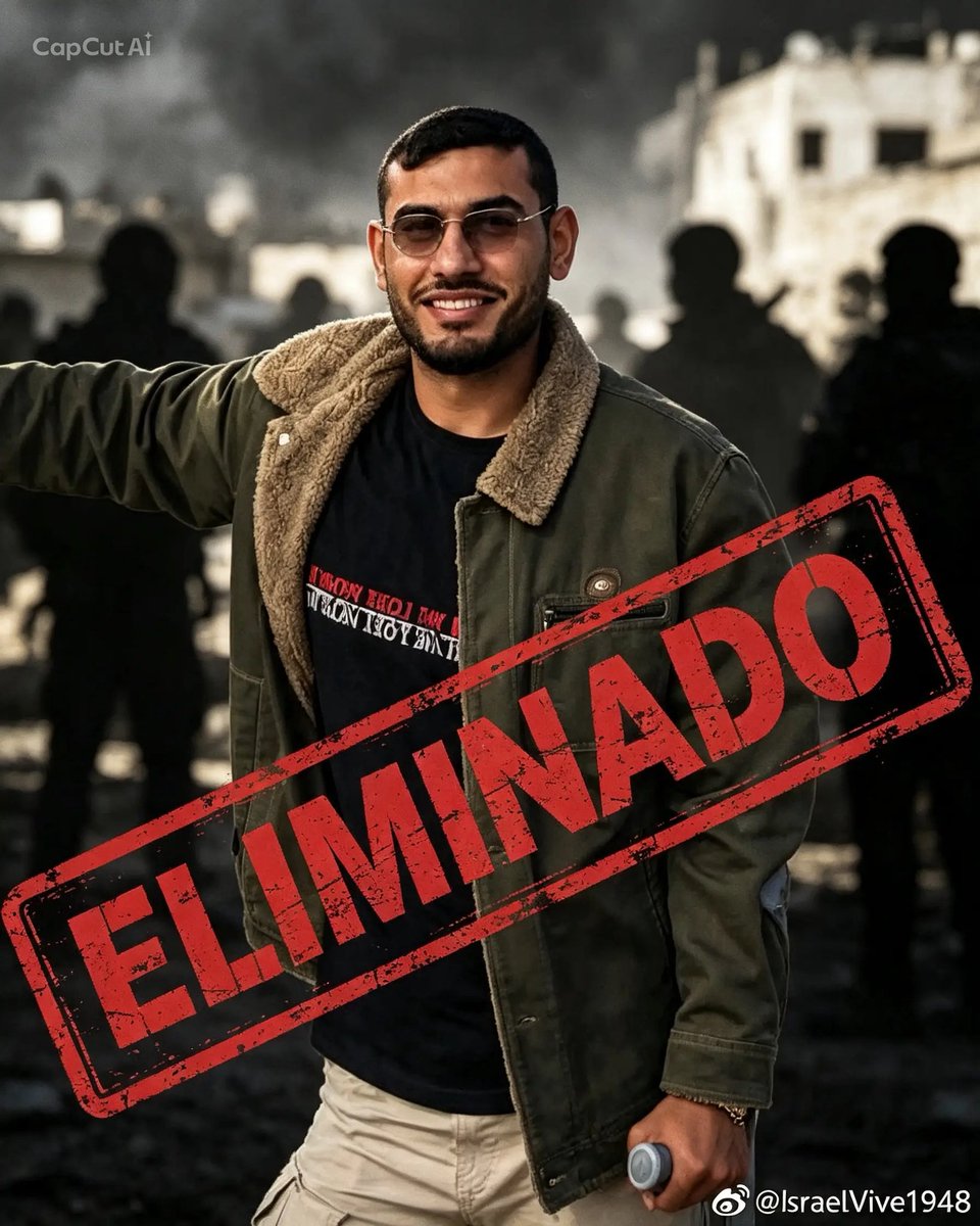 IsraelVive1948's tweet photo. El jefe del departamento de asuntos financieros de Hamás en Jan Yunis, ya no cuenta más dinero y fue ELIMINADO

❌UNO A UNO NO ES UN SLOGAN❌ https://t.co/31J2YkP5Te