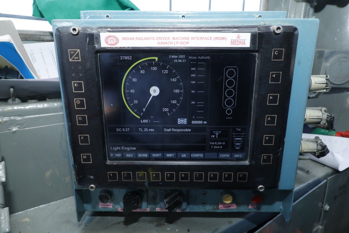RailAnalysis's tweet photo. #IndianRailways commissions #KAVACH 4.0 on #SouthCentralRailway, advancing indigenous train safety
Read more : https://t.co/3HIwgd3wbv
#SCR #MalkajgiriKamareddi #HyderabadDivision #ATP #OpticalFibreCable #ElectronicInterlocking #RFIDTags #Locomotives #RailAnalysis https://t.co/SD4QlEm8Rx