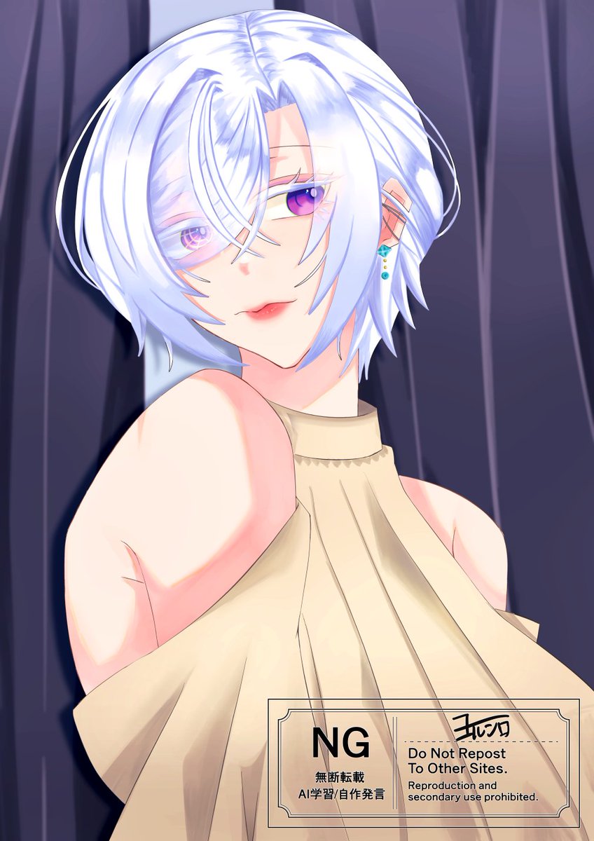 yorushiro's tweet photo. 短髪も似合う紫苑ちゃん
#OC
#illustration https://t.co/z6dJni6etg