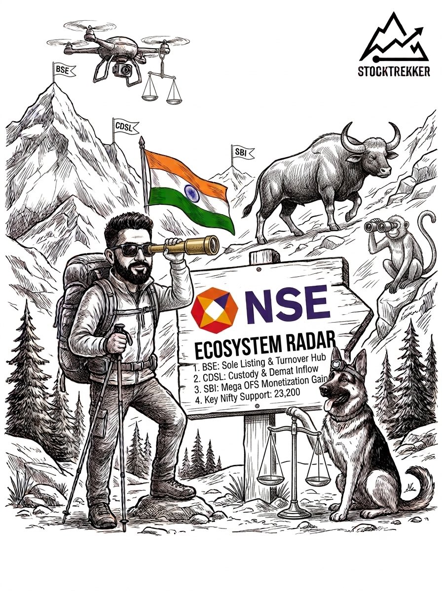 stocktrekker's tweet photo. 📉 GMP Reality: Tracking around ₹43–₹65 (~2.4%–3.6%), signaling disciplined institutional valuation over retail hype.  
 ⏰ The 45-Min Pre-Open: Price discovery runs from 9:00 AM to 9:45 AM, with regular trading kicking off at 10:00 AM.  

#NSEIPO #BSE #IPOListing #Nifty50 https://t.co/yM478jJ3Fx
