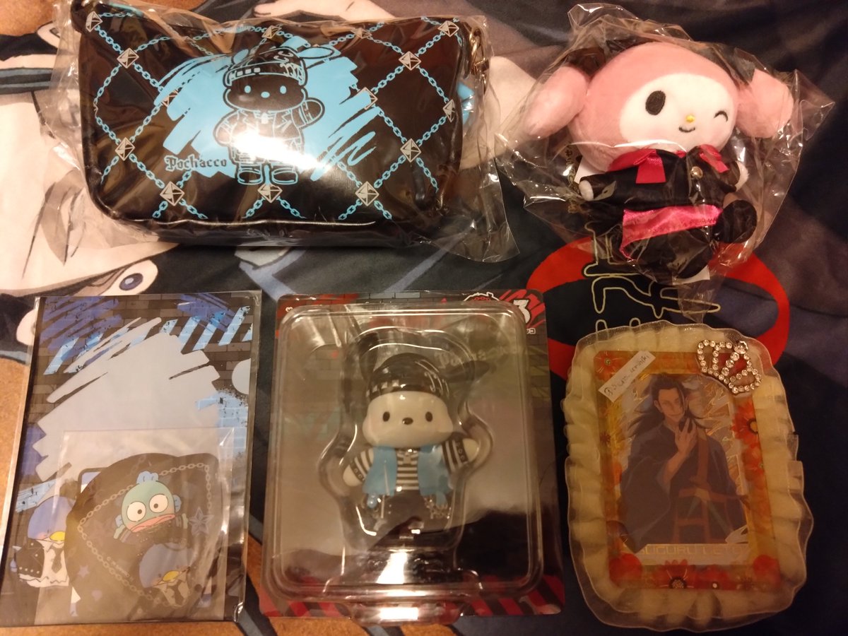 Siono_Torihiki's tweet photo. サンリオ Happyくじ ハッピーくじ Sanrio characters PUNKS Party 〜Halloween2026〜 交換 

譲 A賞 ポチャッコ
B賞 マイメロディ
C賞 ポチャッコ 
J賞 ハンギョドン＆タキシードサム

求 A賞 ポムポムプリン＞C賞 ポムポムプリン＞I賞 ポムポムプリン

当たらなかった、既に無かった為求めております https://t.co/OqlegLRJ4b