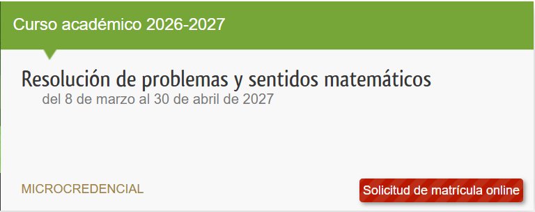 fespm_es's tweet photo. PLAZAS DISPONIBLES
Curso de postgrado 'Resolución de Problemas y Sentidos Matemáticos' de @UNED 

 Del 8 de marzo al 30 de abril de 2027 

Más información e inscripciones en https://t.co/BeUZfiPRet https://t.co/V3xpqzYmvR