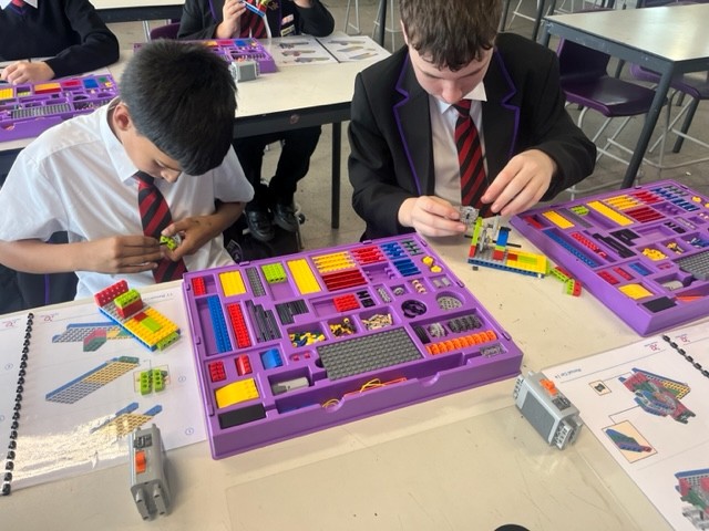 LEGO Masters Young Engineers Enrichment Gets Off to a Flying Start! Students were challenged to design and build their own LEGO creations, including moving models powered by motors, using problem-solving skills to bring their designs to life. Image
