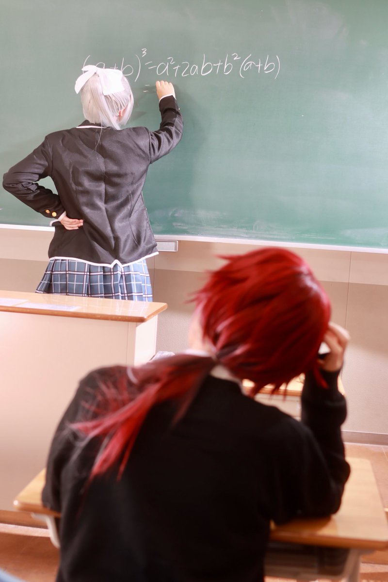 uru_0619's tweet photo. ⚠︎Cosplay⚠︎🍁、🗝💸cos

ロレちゃんと放課後勉強デート♡寝ちゃダメだぞ？

📸@3seiya9 様
 #樋口楓コスプレ  #ローレン・イロアスコスプレ  #大コス https://t.co/vN4wIKd0Vu