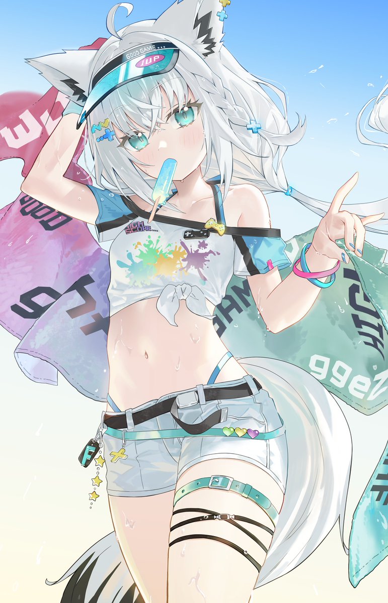 RYt_999's tweet photo. #絵フブキ ホロドリ水着フブちゃん https://t.co/p7f8sCuYQ6