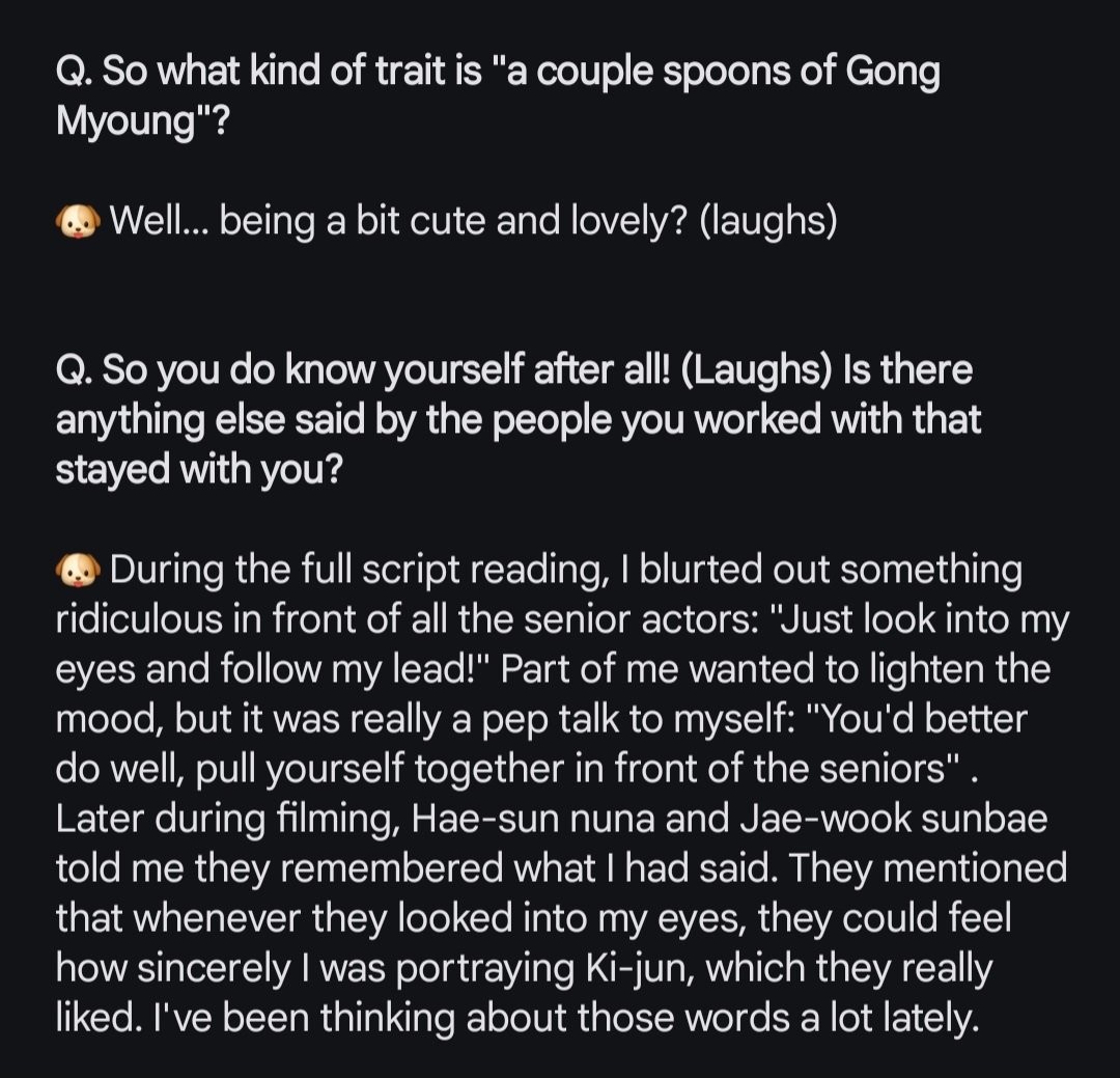 hannasoraki's tweet photo. #GongMyung mentioned #FilingForLove in his recent interview with W Korea

Noh Ki joon with a couple spoon of Gong Myung: "A bit cute and lovely" 🤣🤣🤣 

https://t.co/wqWYHNX0RX https://t.co/VS1QAAzc0n