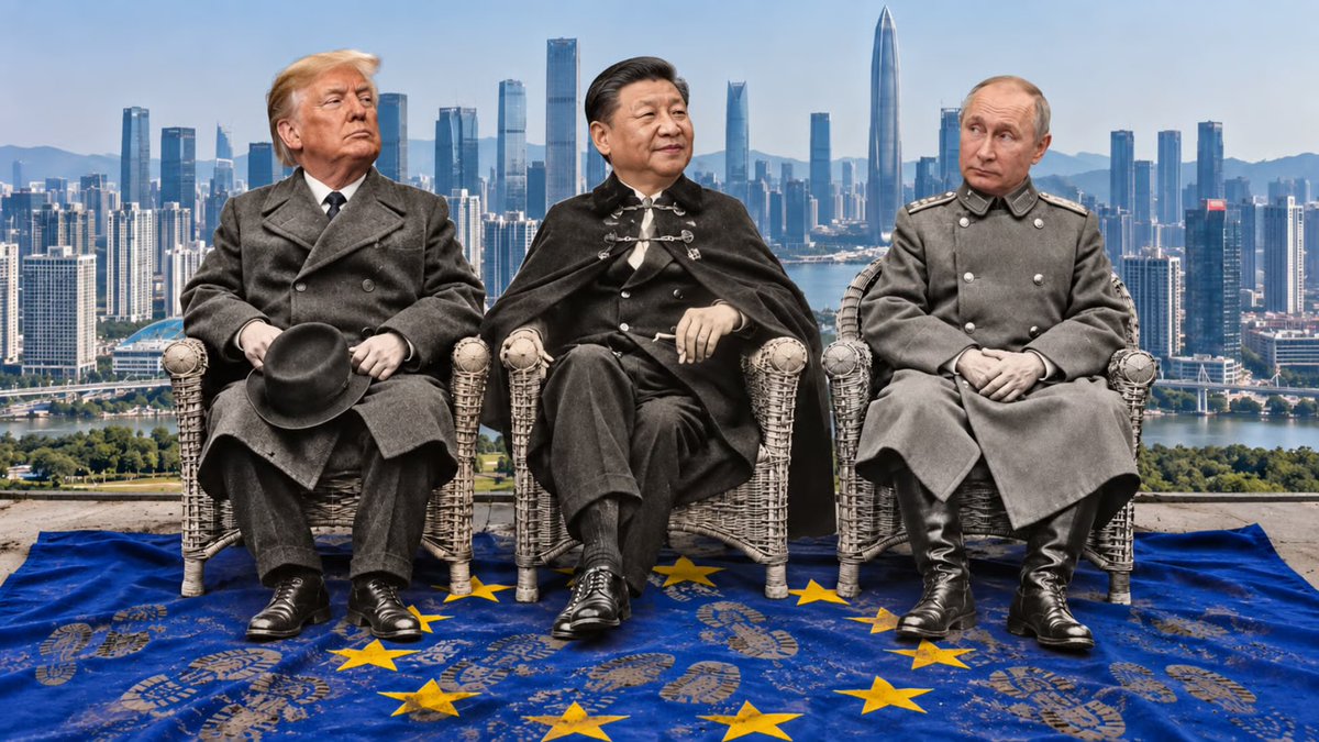 protiproud_info's tweet photo. Mír je noční můrou Británie a Bruselu: Putin, Trump a Si Ťin-pching chystají Šenčenský gambit. Proč Jalta 2.0 tak děsí? 🕊️ https://t.co/V7797zw4aT https://t.co/dRkQICKBU3