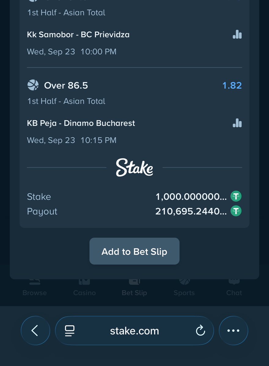 Mrbankstips's tweet photo. 24 odds https://t.co/VfyFKupfxN

19.21 odds https://t.co/9tgSNedSnb

211 odds https://t.co/uXqHdRAIFr

26 odds https://t.co/k5nsEj8rSc

Register an account with Stake via link https://t.co/zNIDVi9VVx

Use welcome code banks for weekly airdrops and bonuses 

Get the iOS app via link https://t.co/BH533u52QL

You can always contact https://t.co/oeZHXM47XD for all stake bet deposits 

Join telegram channel https://t.co/onNA2IpWas

Bet responsibly🔞