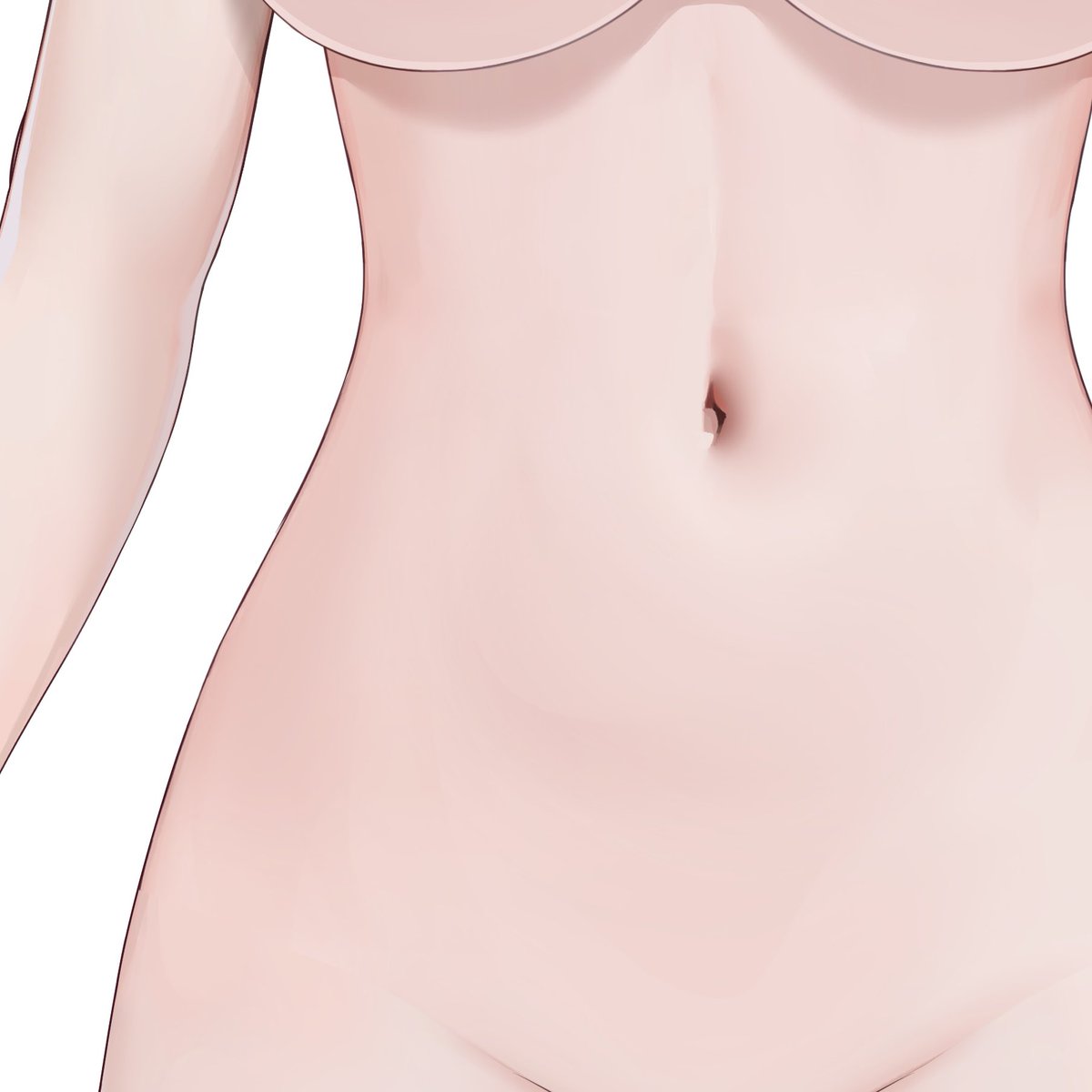 MaiMaiVtuber's tweet photo. 網路上流傳透過「肚臍與腰線的高低位置」來辨別男娘或生理性別的說法是：男性的肚臍通常與腰線齊平，而女性的肚臍大多位於腰線以下。 https://t.co/XDEzWnOVR2